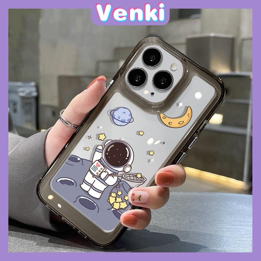 iPhone Case HD Acrylic High Quality Hard Case Metal Button Protection Camera Shockproof Astronaut Cute Compatible For iPhone 14 Pro Max 13 Pro Max 12 Pro Max 11 Pro Max xr xs max