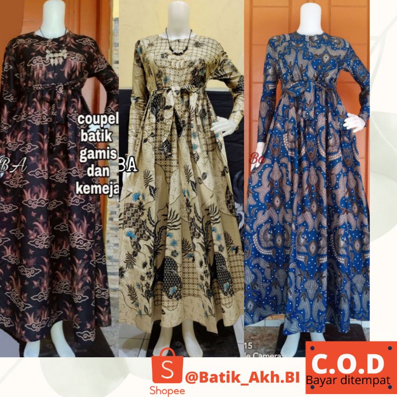 GAMIS BATIK JUMBO || GAMIS LD 120