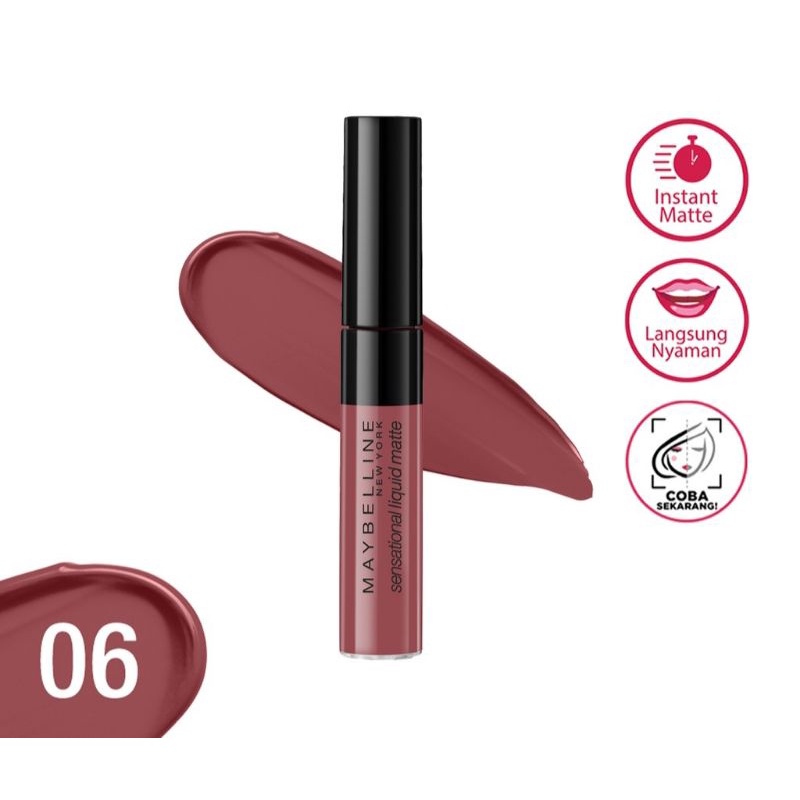 Maybelline Color Sensasional Matte Lip Cream