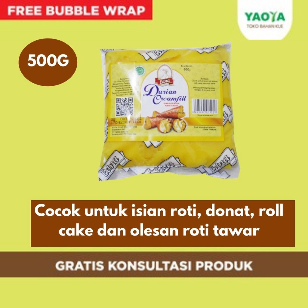 

EDNA CREAMFILL 500G DURIAN