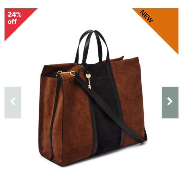 Fossil Carmen totte bag