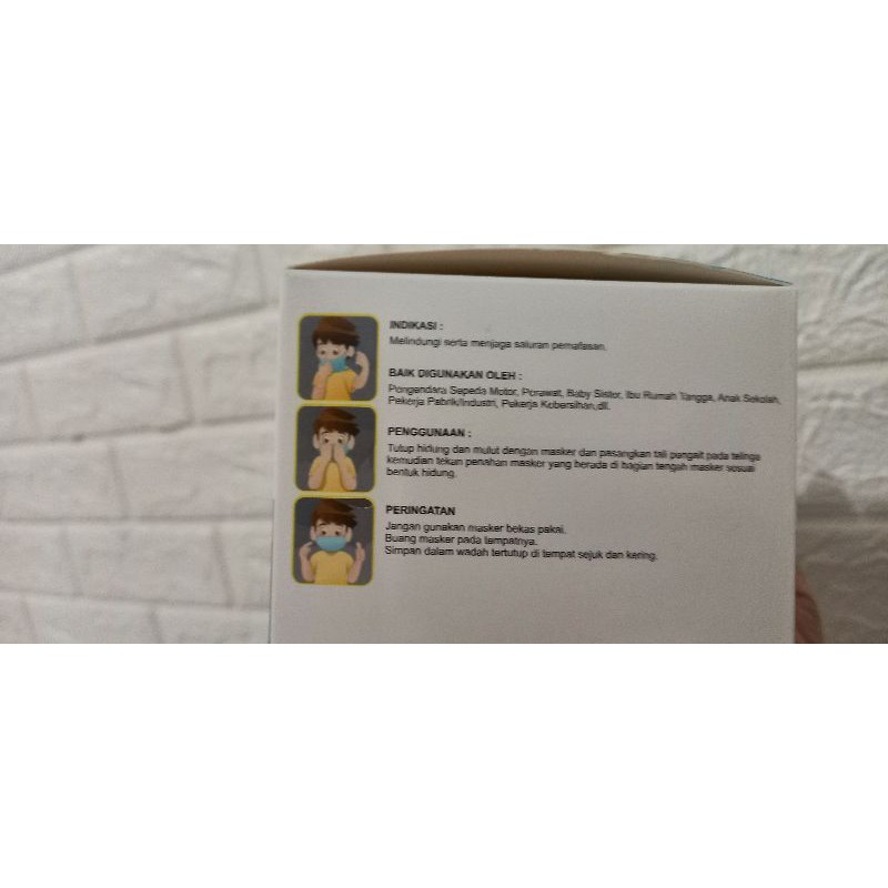 JSP MASKER MEDIS 3PLY IZIN KEMENKES