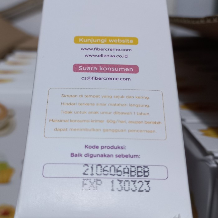 

Krimer- Fiber Creme Ellenka Fibre Cream Creamer 450G Pengganti Santan -Krimer.