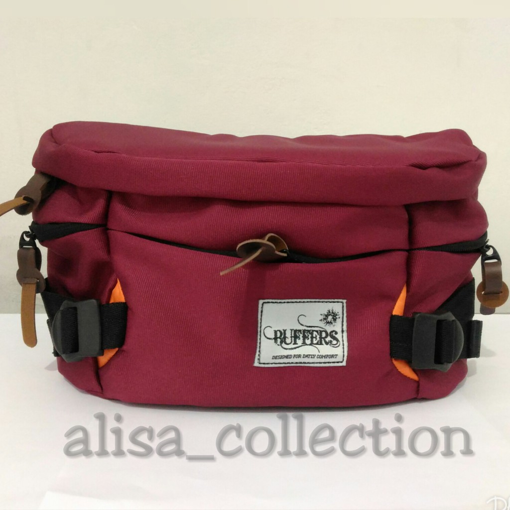 Tas Selempang List Orange Buffback98