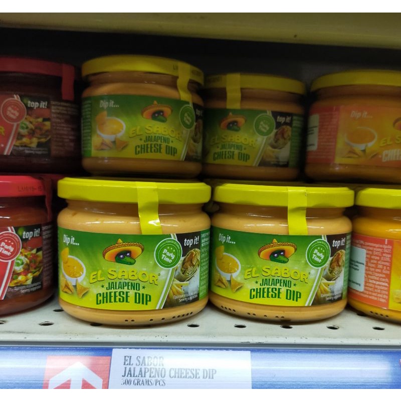 

El sabor jalapeno cheese dip 300gr sauce saus keju cabe