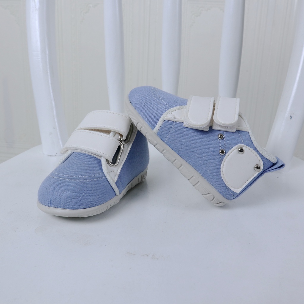 Sepatu Anak Bayi Laki - laki 6 Bulan - 2 Tahun Bahan Kanvas kain Motif Sepatu Levis