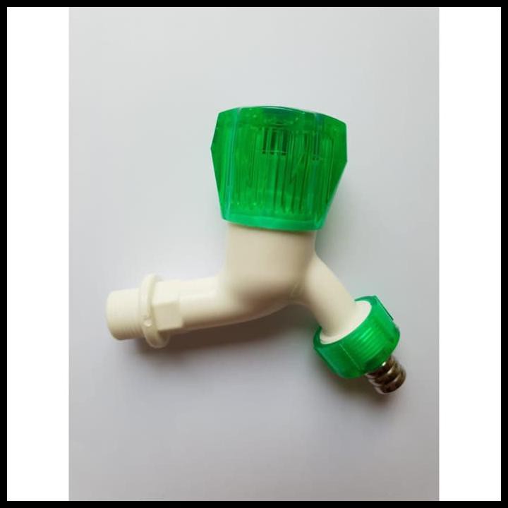 PAKET HEMAT KRAN AIR TAMAN / KRAN TAMAN PVC / KRAN MEREK TESON - MERAH