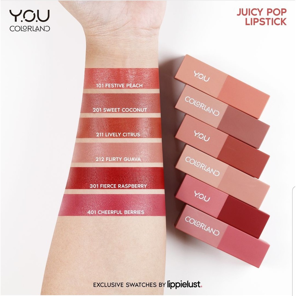 COLORLAND JUICY POP LIPSTICK