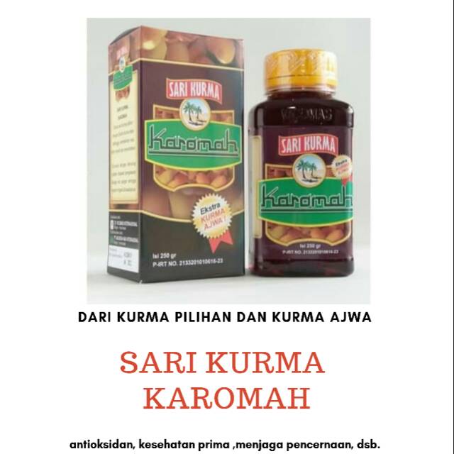 

Sari Kurma Karamah