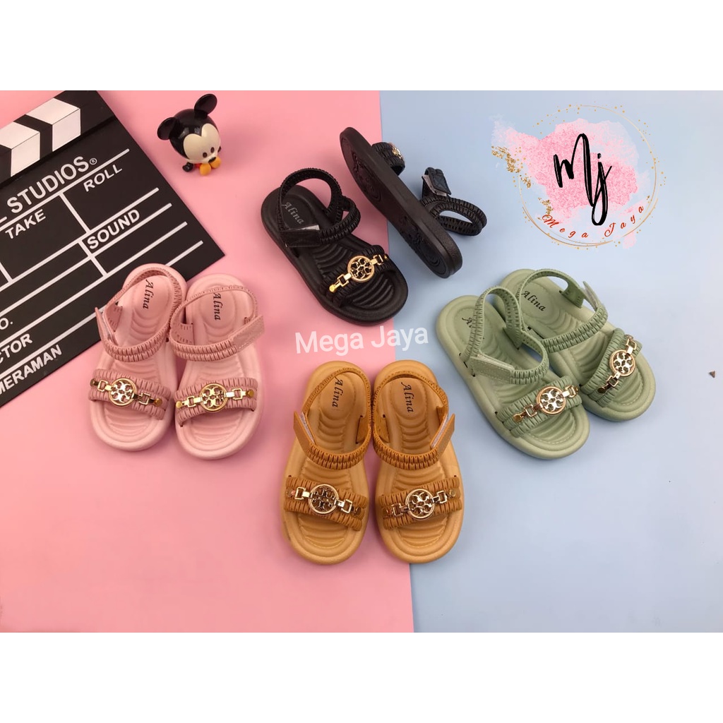 Sandal anak import perempuan import empuk model korea murah berkualitas