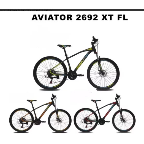 SEPEDA GUNUNG MTB 26 inch AVIATOR 2692 XT FL