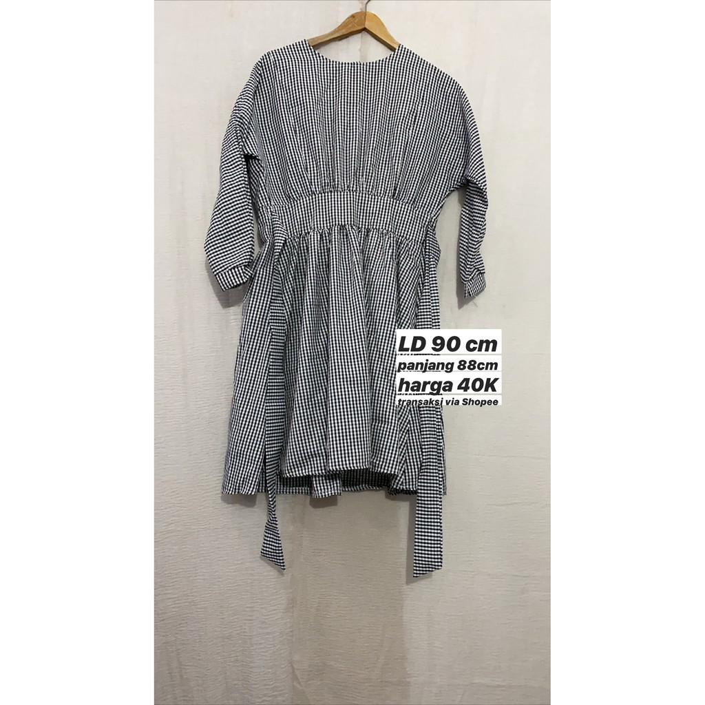 Dress Kotak-Kotak