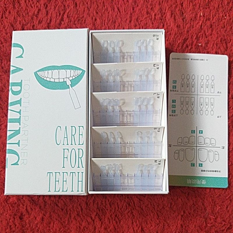 1 Set (30pcs) Carving Tooth Partner/ YOU U Veneer/ Cetakan Veneer Gigi