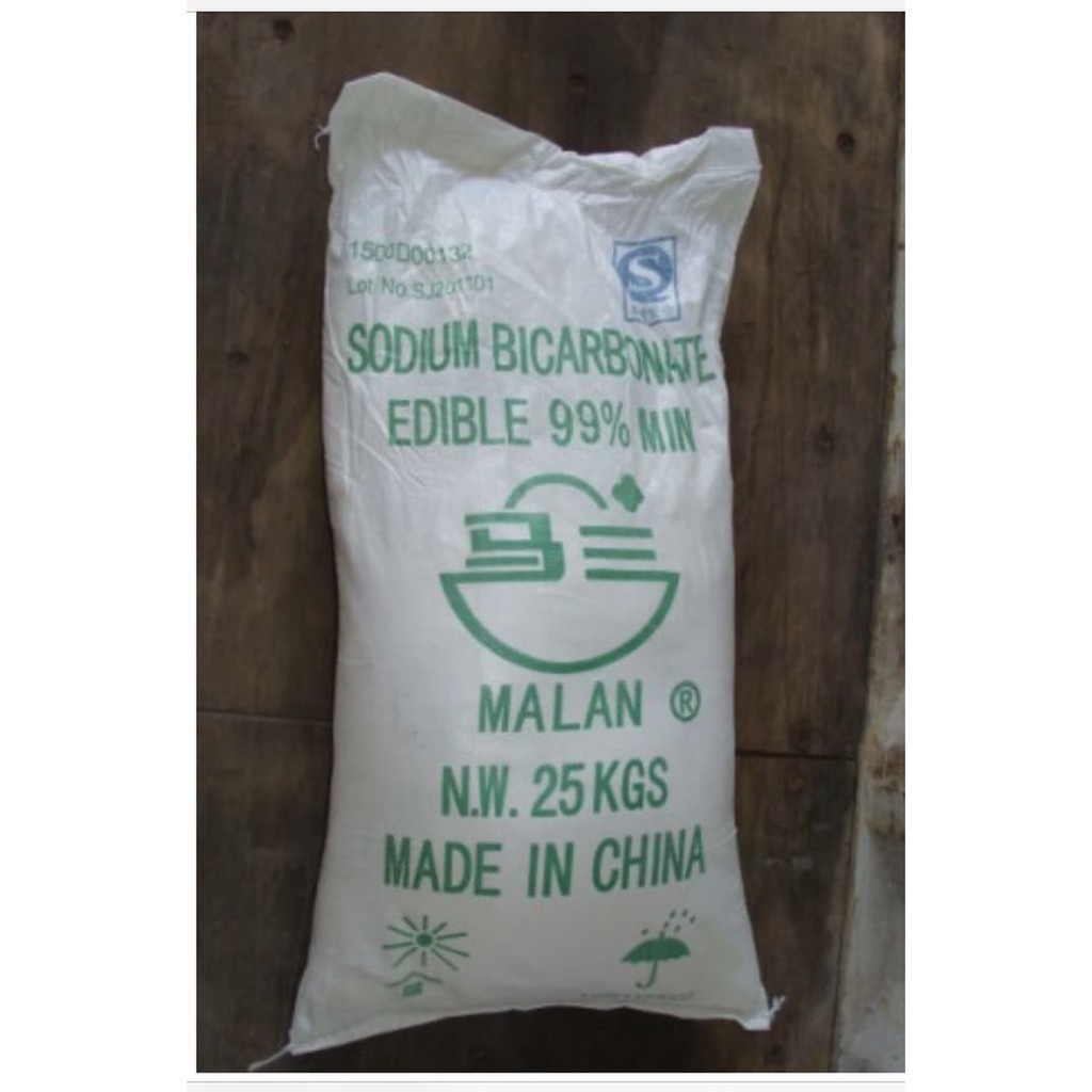 

Soda Kue Malan / Sodium Bicarbonate Malan Food Grade 25kg - Gosend/Grab Only!!