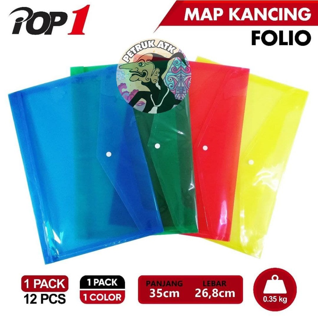 

[PCS] MAP KANCING DATABAG FOLIO F4 1 KANCING POP1