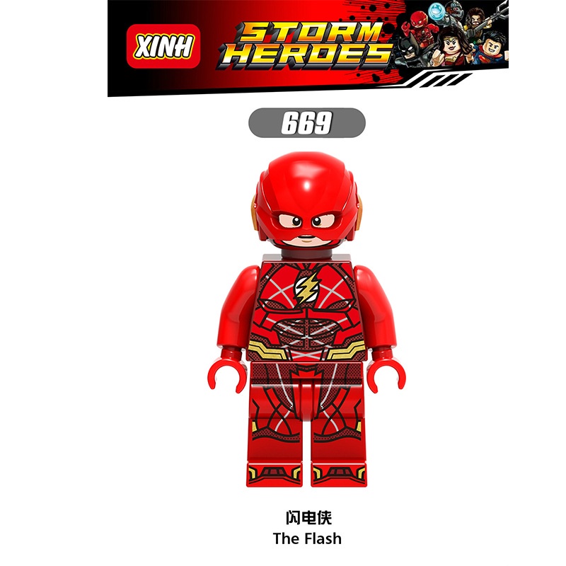 Superman Minifigures DC Super heros Cyborg The Flash Aquaman Blok Bangunan Batman Bizarro Mainan Angka Mini