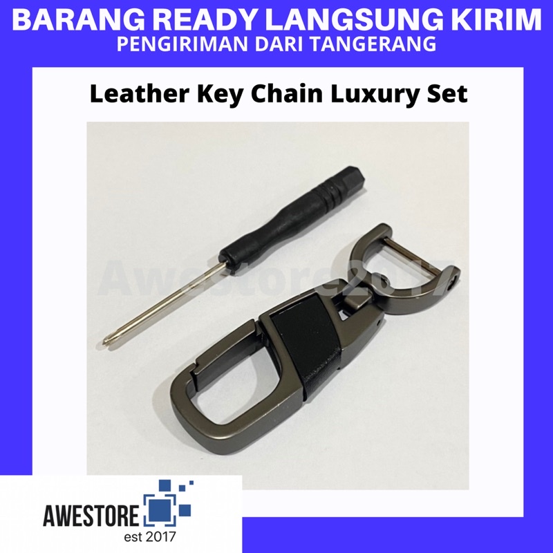 Gantungan Kunci Mobil Motor Multifungsi Keychain Luxury Key Chain Ring