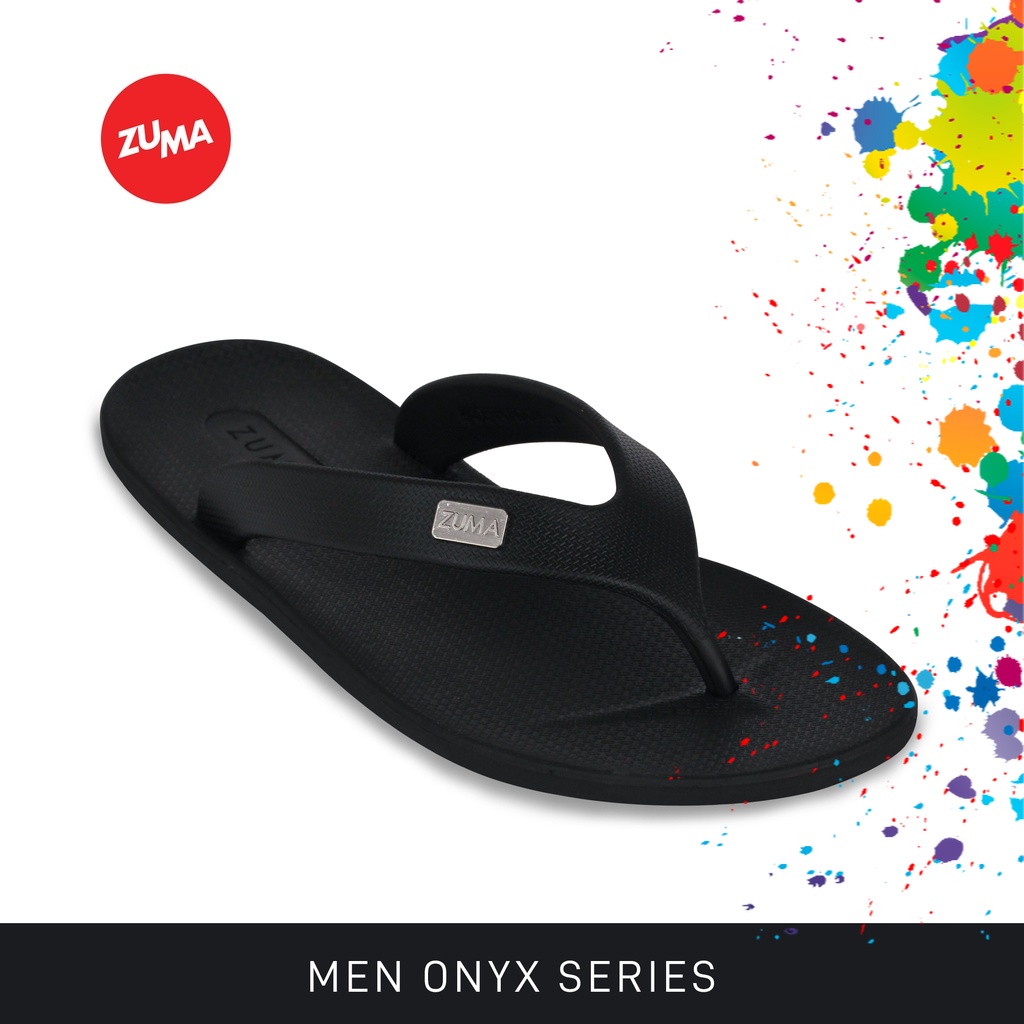 Zuma Onyx 1 Men Sandals - Black Black