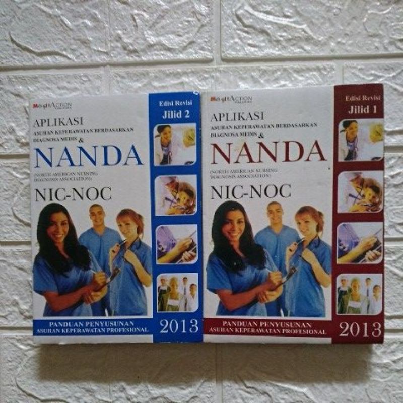 Aplikasi Nanda Nic-Noc Edisi Revisi Jilid 1 dan 2 Thn 2013