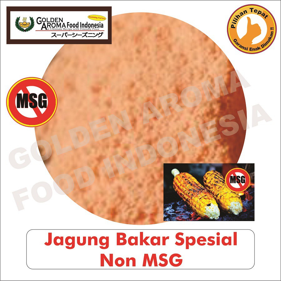 

Bubuk Tabur Rasa Jagung bakar spesial non MSG 70gr Bumbu Serbaguna Enak Murah Halal Seasoning Powder