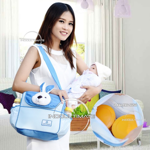 Tas Bayi MEDIUM CINTAKA Tas Baby  Tas diapers Tas Diaper Tas POPOK  Tas Susu Diaper bag BY-05