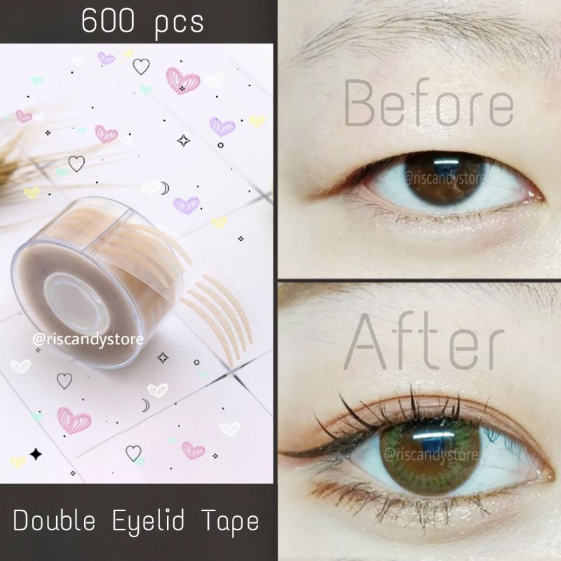 600 pcs Double Eyelid tape