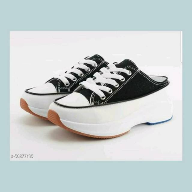 Sneakers wanita Kanvas tali