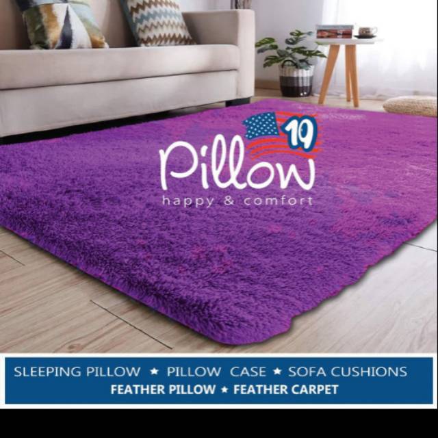 Karpet bulu rasfur 100x160x5