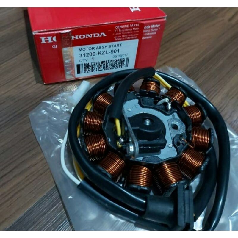 Spull Assy Stator Comp Spul Pulser Honda Beat FI PGM CBS Vario 110 LED Scoopy F1 KZL