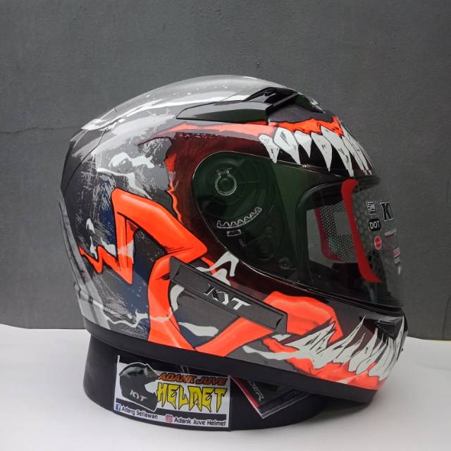 KYT K2 RIDER VENOM REPAINT WATER DECAL