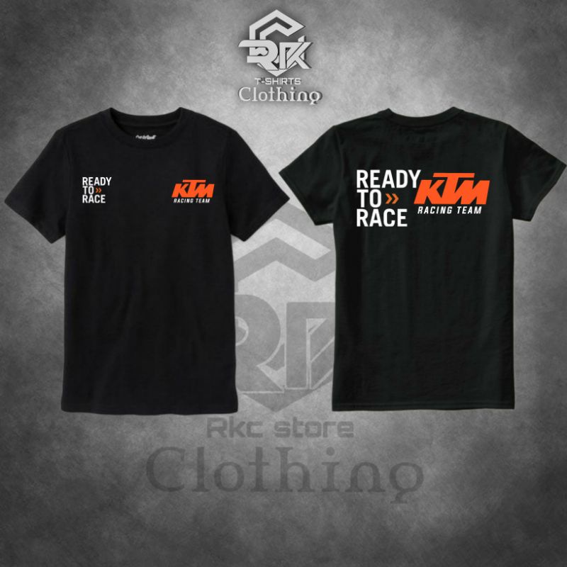 KAOS PRIA BAJU KTM RACING TEAM DISTRO RKC BANDUNG
