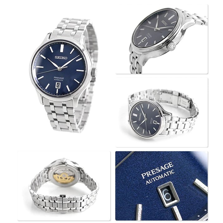 Seiko Presage SRPD41J1 Sapphire Zen Garden Blue - Jam Tangan Pria SRPD41