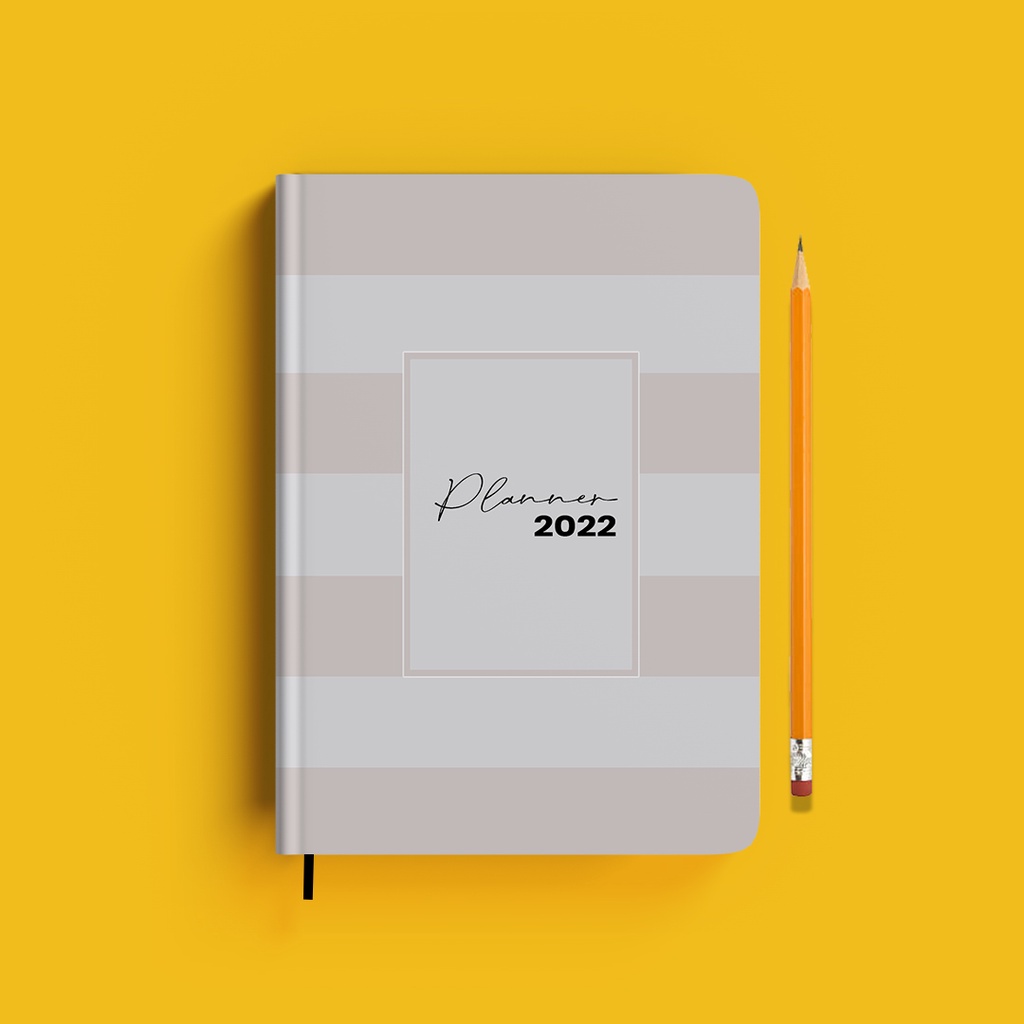 

Buku Catatan Aesthetic Custom Nama A5 100 Lembar Sampul Hardcover-Diary Notebook-CT01