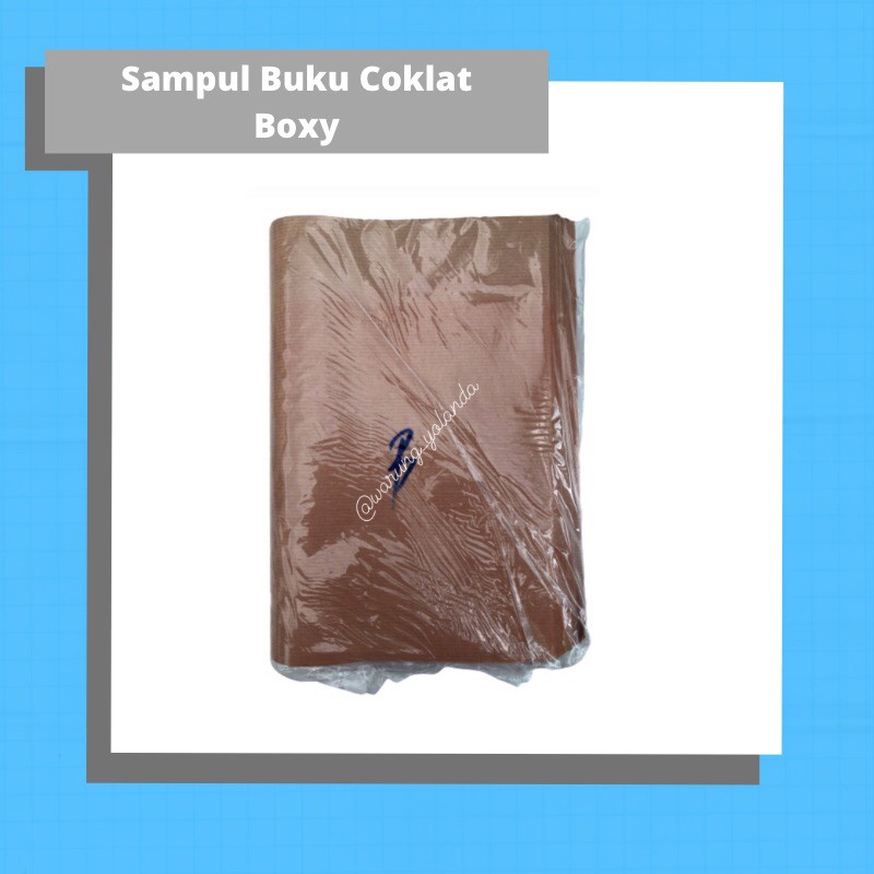 

Sampul Buku Coklat Boxy