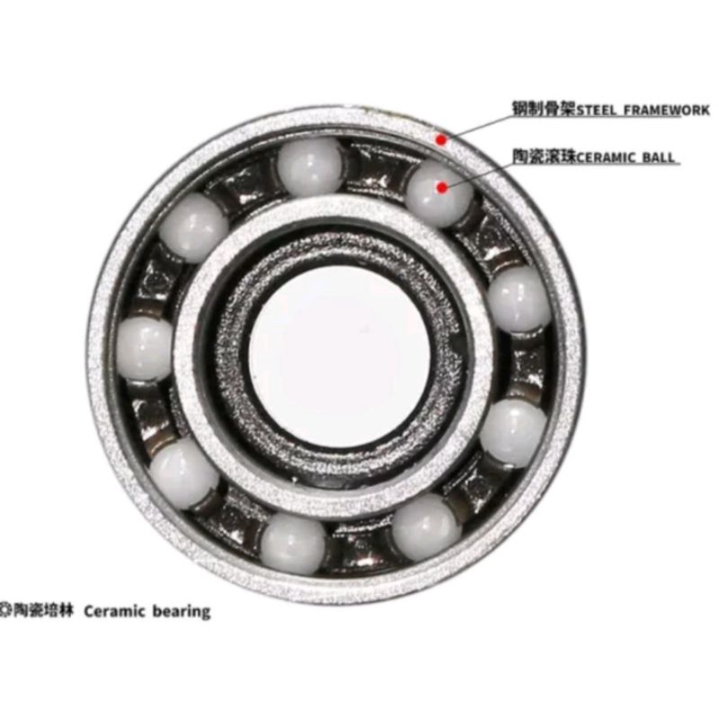 Meijun Pulley RD Ceramic Bearing 15T Wheel Guide Pullay RD Sepeda 15T
