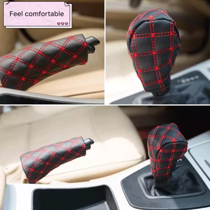 Cover Tuas Perseneling Mobil Bahan Kulit Untuk Dekorasi interior