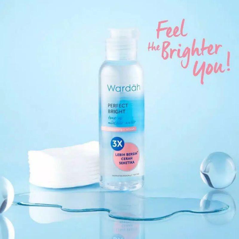 Wardah Perfect Bright tune up Micellar Water - 100ml ~ ORIGINAL 100%