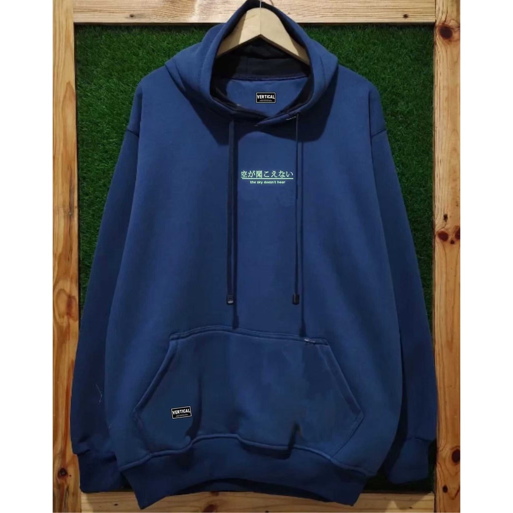 Mymicry Jaket Sweater Pria Basic Style Navy Japanese Glow In The Dark Kekinian Hoodie Oversize Unisex Terbaru Original Distro Switer Hodie Cowok Cewek Dewasa Semua Ukuran