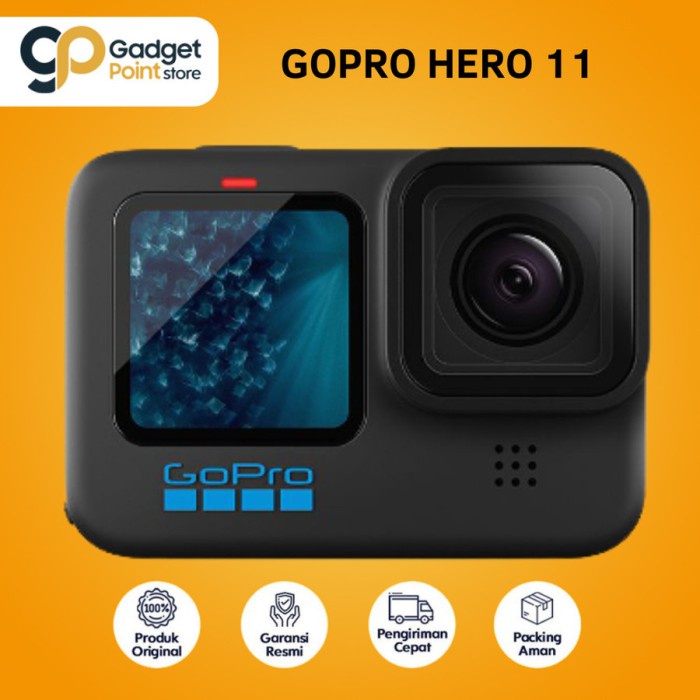 [NEW] GoPro Hero 11 Black GoPro Hero11 Go Pro Action Camera - Garansi Resmi