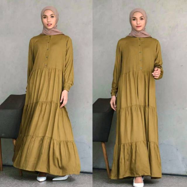 TERLARISS!!!! HOMEY DRESS WANITA POLOS / DRESS WANITA PREMIUM - BAHAN KATUN RAYON BEST SELLER