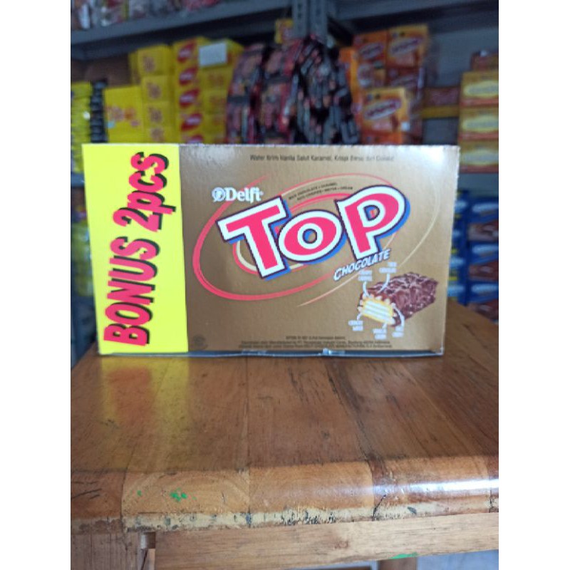 

Wafer Top Rasa Chocolate 9g