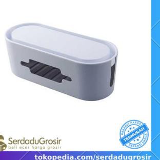 

✮ Promo Kotak Organizer Kabel Charger Wire Cable Management Box Elegan ♬