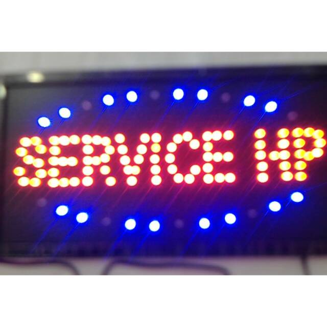 

Papan Nama Tulisan Lampu Red