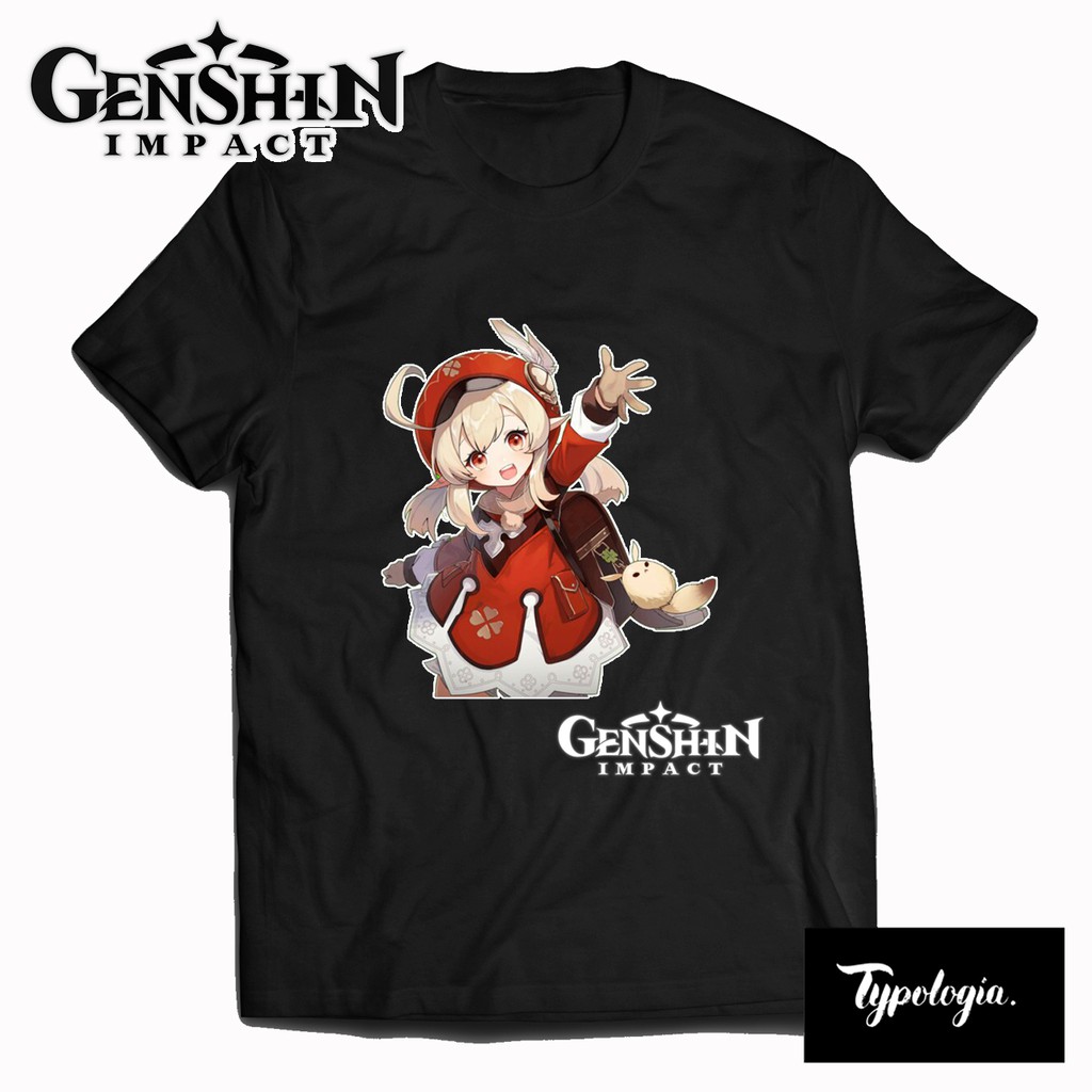 KAOS KLEE GENSHIN IMPACT CHARACTER / KAOS PREMIUM / KAOS SABLON