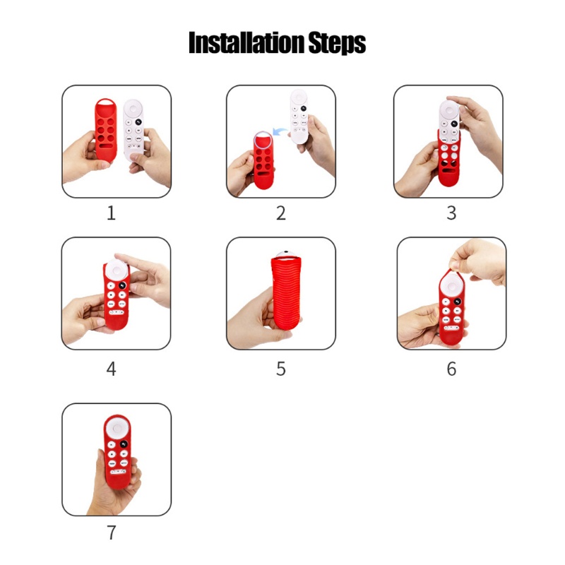 Cre Kerang forGoogle Chromecast TV 2020suara Remot Kontrol Cover Potongan Yang Tepat