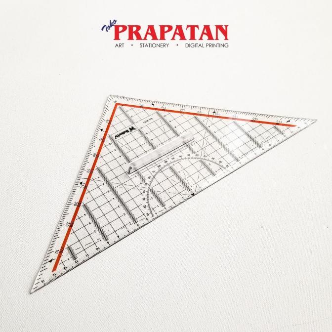 

PROMO Penggaris Teknik Segitiga Butterfly Art 2011 / Triangle Ruler