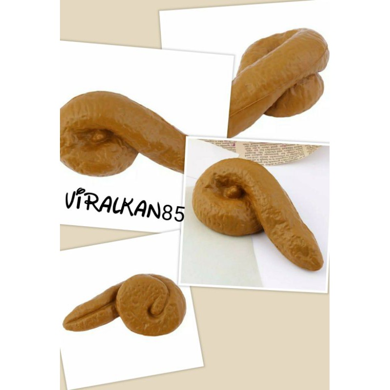 Viralkan Mainan jail usil prank squishy kotoran palsu Viralkan Mainan jail usil prank squishy kotoran palsu