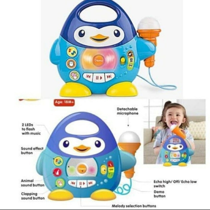 (Baby Club Itc Bsd) Winfun Penguin Music Player