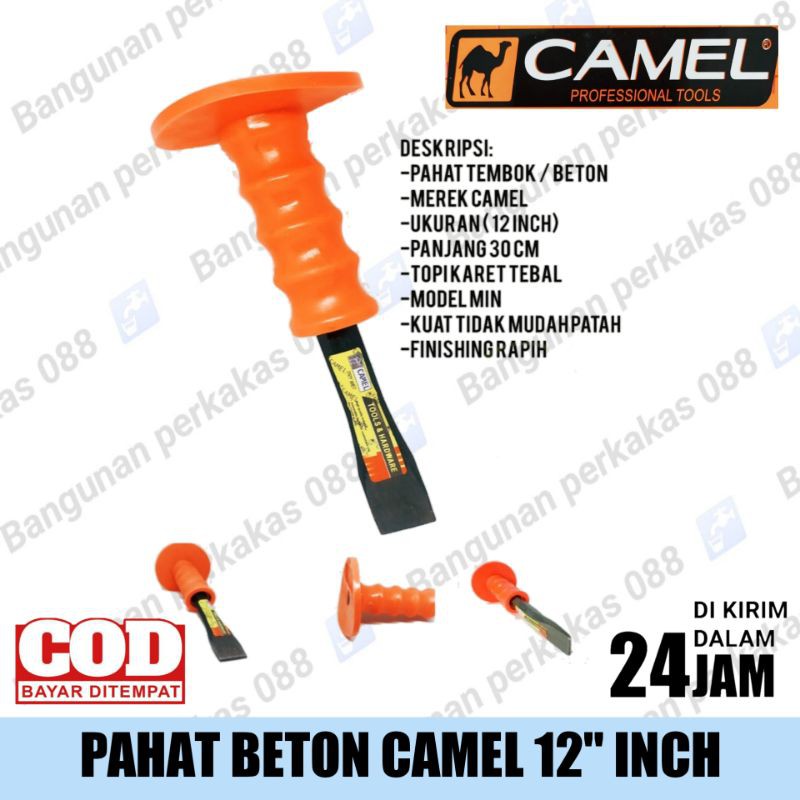 PAHAT BETON CAMEL TOPI VARIAN 8&quot;/10&quot;/12&quot; BAGUS PAHAT BOBOK TEMBOK PAHAT TEMBOK