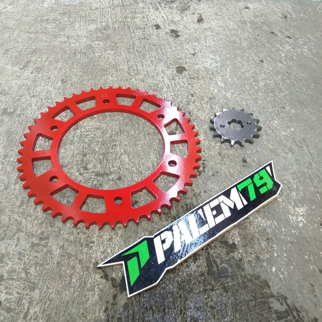 Gear Depan 13 14 15 Gir Belakang 51 52 53 54 55 Honda CRF 150 L Shopee Indonesia